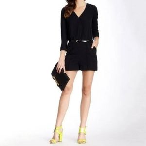 Ted Baker Black Belted Romper